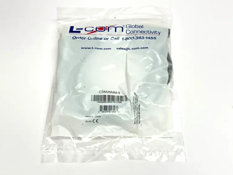 New | in-Stock L-Com CSM25MM-5 Cable & Wire Michigan US | Maverick Industrial Sales #1462707