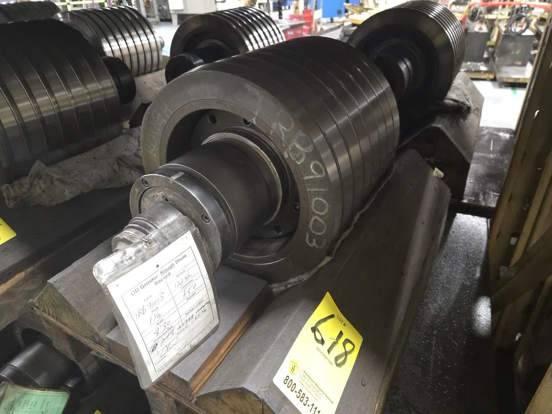 (1) OD Grind Drum Spindle