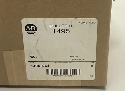 Used ALLEN-BRADLEY 1495-N64 Miscellaneous Equipment (Electrical & Power) | Surplus Asset Holdings #1194959