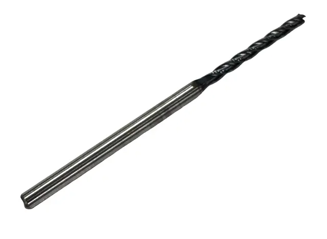 RapidKut .093 Carbide End Mill 10xD 3 Flute AlTiN Coated USA Made