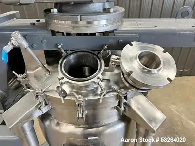 Used JC Pardo 26 Gallon 316 SS Reactor Tank – Double Motion Scrape Agitation, Jacketed, Hydraulic Tilt