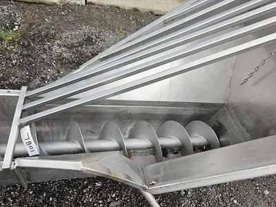 Used Screw Conveyor, 12" Diameter X 156'' Long 🔴 Liquidation Sale – All Offers Considered