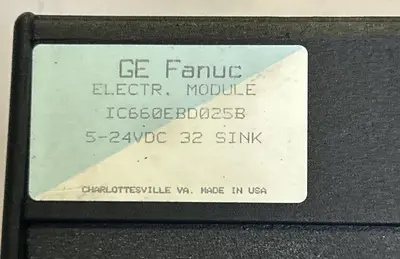 USED GE FANUC IC660EBD025B