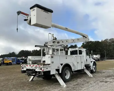 Used 2018 ALTEC AA55 MH Bucket (boom) trucks Florida US | Truck and Van Outlet #1509178