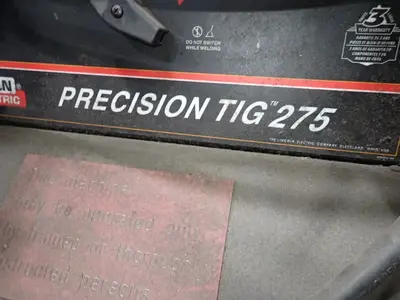 USED THE LINCOLN ELECTRIC CO PRECISION TIG 275