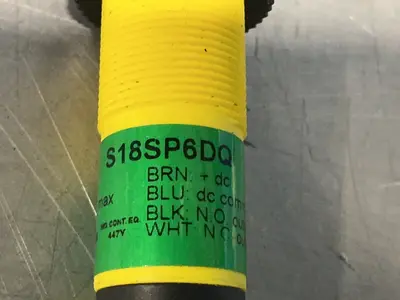 Used BANNER ENGINEERING S18SP6DQ Photoelectric Sensors Ohio US | HGR 24 #1507666