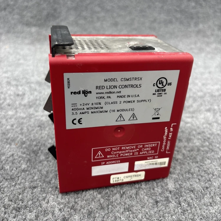 Used Red Lion Controls CSMSTRSX Programmable Logic Controllers California US | Davliegogo LLC #1706498