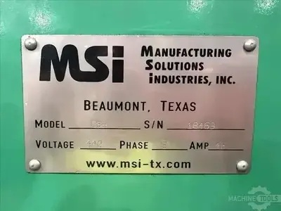 Used MSI C8H CHAMFERMATE Bevelers Illinois US | Perfection Global, LLC. #1314869