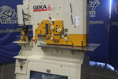 Used GEKA HYD 100 Ironworkers California US | Sterling Machinery Exchange #1466791