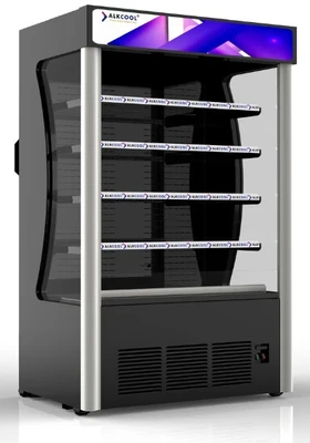 168-0007 AC-OFC 46” Open Air Self Contained Curtain Merchandiser Cooler