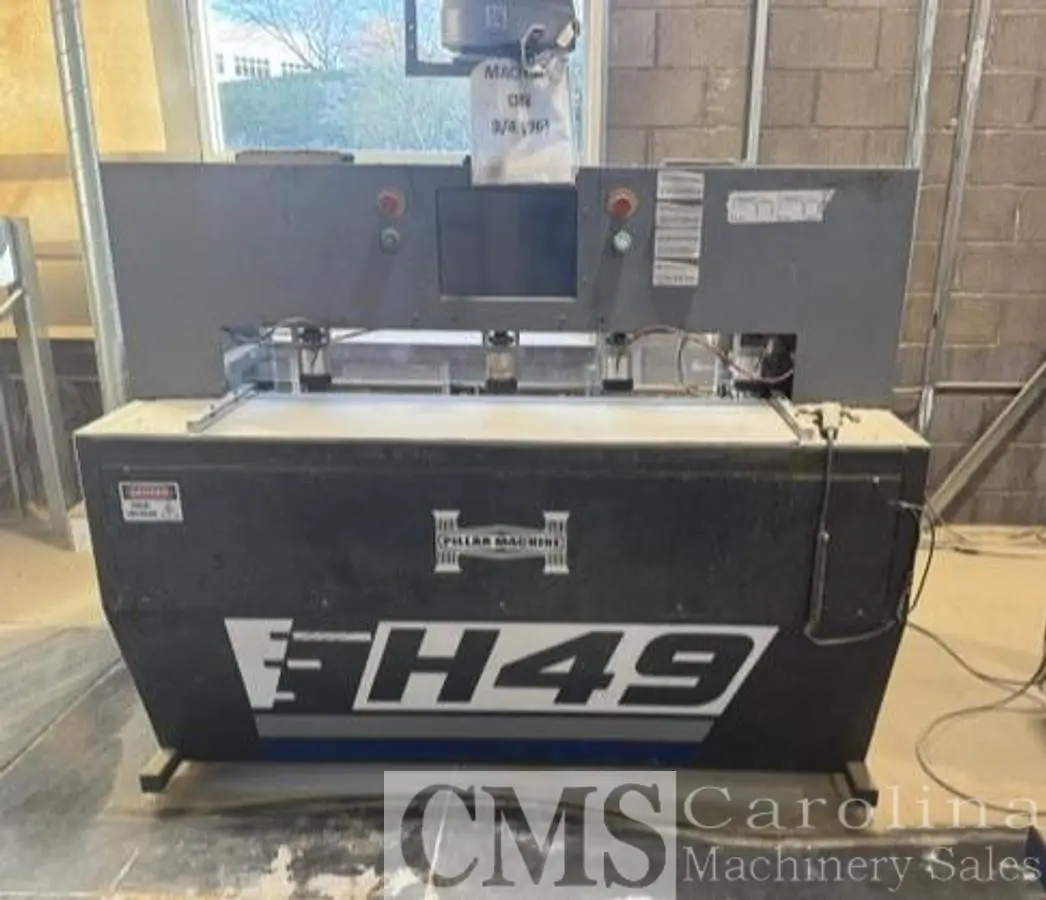 USED 2018 PILLAR MODEL H49-8 BORE & DOWEL MACHINE