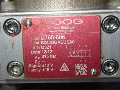 USED PERFECTION SERVO/MOOG D765606