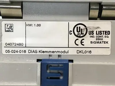 USED SIGMATEK DKL016 05-024-016
