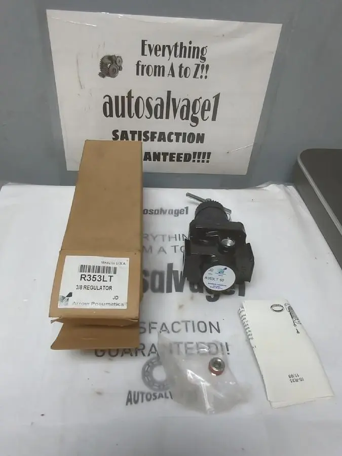 New | in-Stock ARROW PNEUMATICS R353LT Air Pressure Regulators Ohio US | Surplus Asset Holdings #1248024