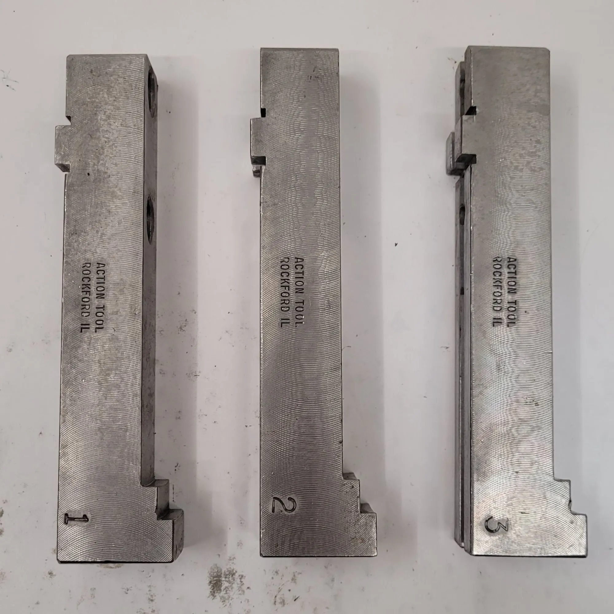 USED Action Tool Chuck Jaws - 3 Piece