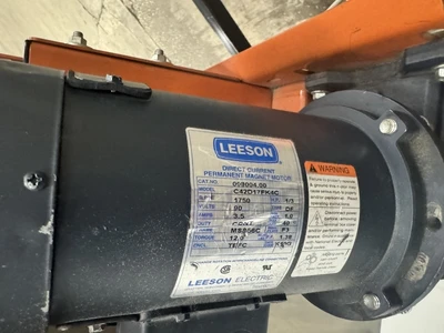11" Wide EMI Plastics Inclined Conveyor