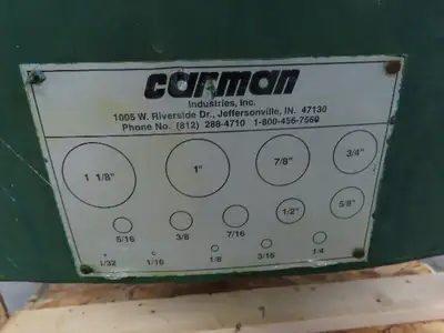 Carman 5GBD 60" Vibratory Hopper Bin Discharge 1.5 hp CD18-3815 230/460v 3ph