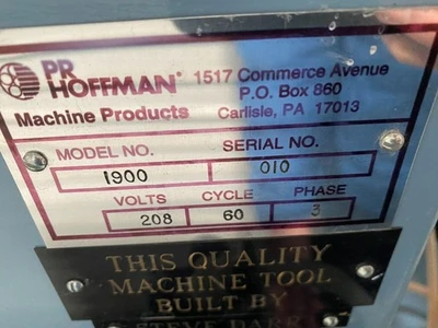 _UNKNOWN_ Hoffman Model 1900 Polishing & Buffing Machines | Amiron Machinery (18)