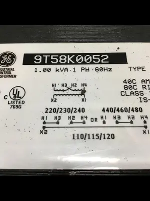 USED GENERAL ELECTRIC / GE 9T58K0052