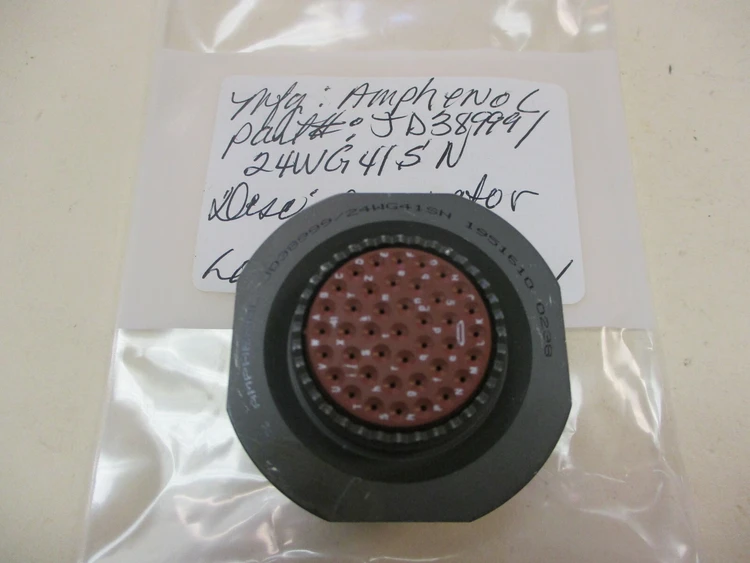 New | in-Stock Amphenol JD38999/24WG41SN Cable & Wire Arizona US | ASSET CONVERSION SPECIALISTS, INC. #307812