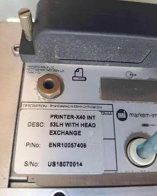 USED 2014 MARKEM-IMAJE SMARTDATE X40
