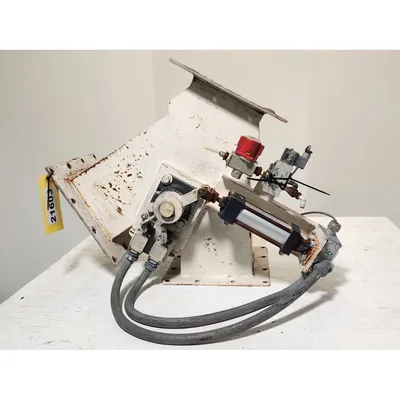 Used 8" Sq. Pneumatic Wye Line Diverter Valve
