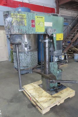 used 20 hp Schold High Speed Disperser, variable speed