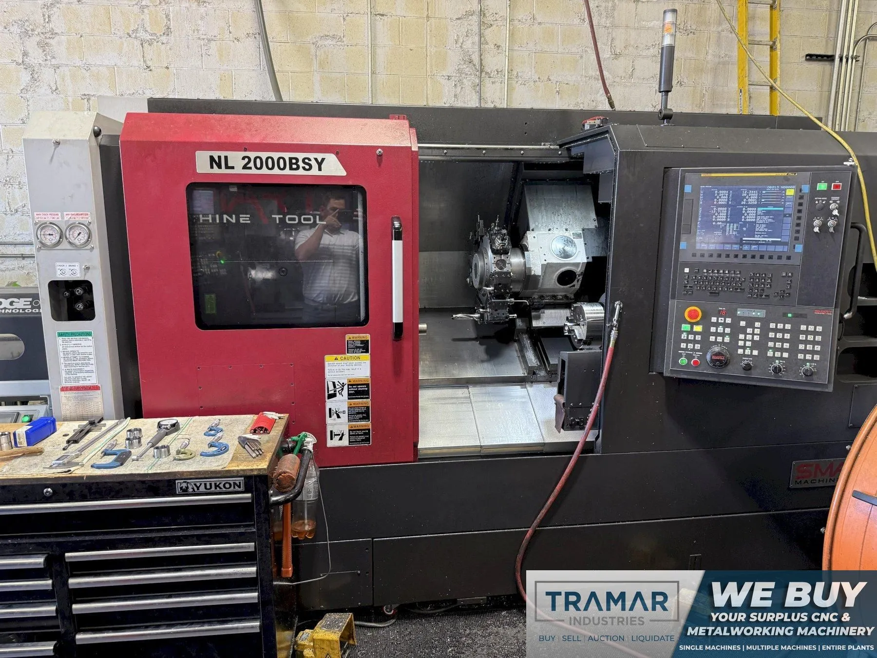 Used 2018 SMART NL2000BSY 5-Axis or More CNC Lathes Michigan US | Tramar Industries #1369359