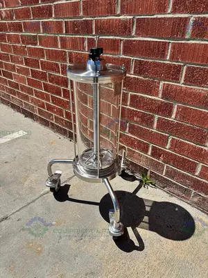 USED CYTIVA / GE / PHARMACIA BPG / SCHOTT 200 / 500 CHROMATOGRAPHY COLUMN