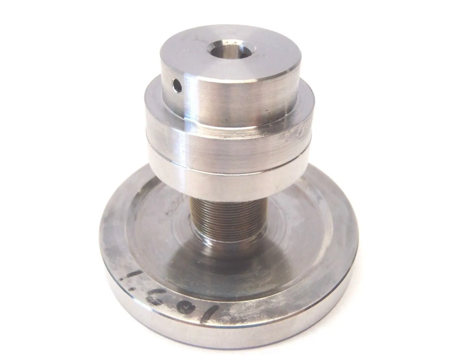 USED BELLOWS ASSEMBLY HOLDER DISC AND BELLOWS JB-25-TD-B 1E2