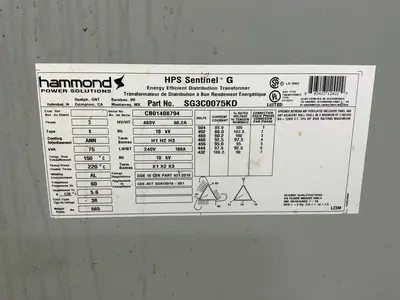 USED HPS SG3C0075KD