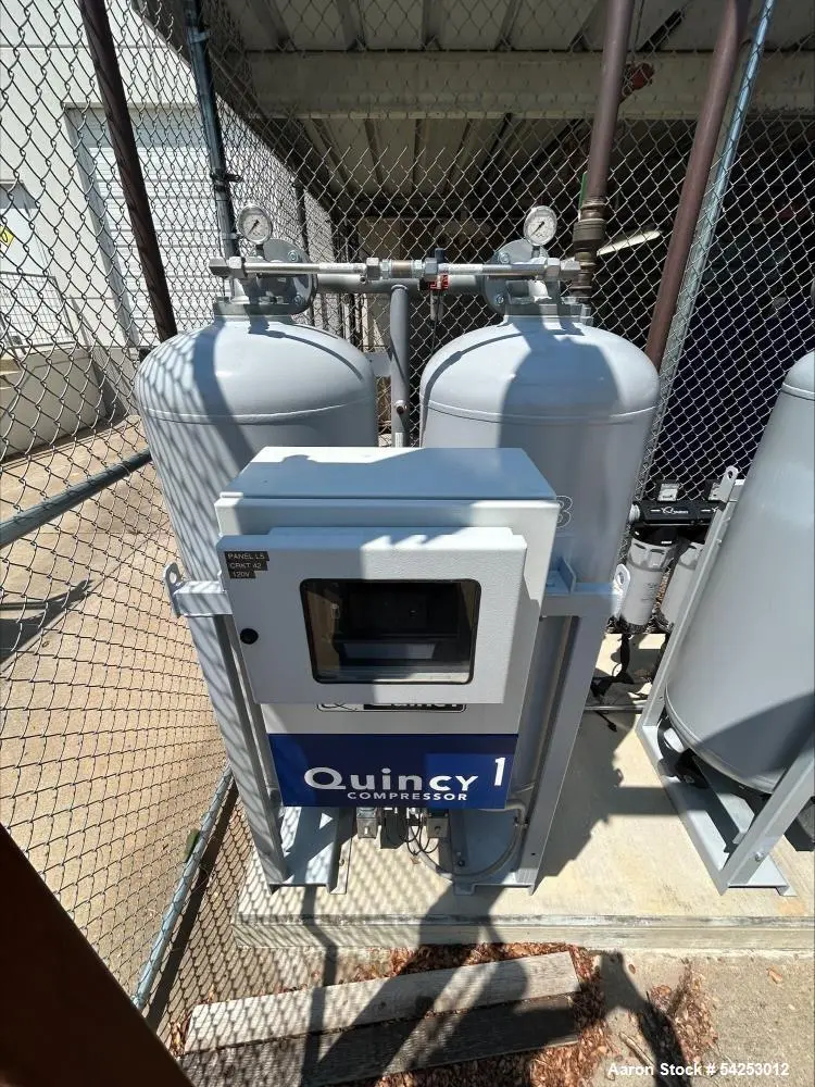 Used Quincy Compressor Control Panel & QHD635 Air Dryer System