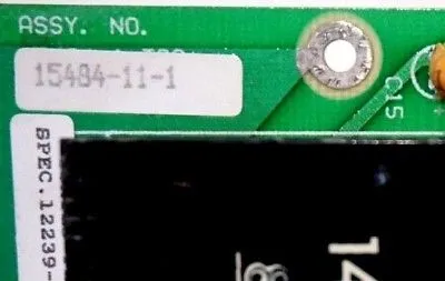 USED MOORE PRODUCTS 15484-11-1 PC BOARD 15484111