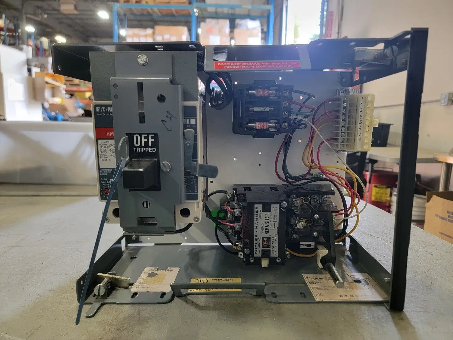 MCC Unit 10 hp, Nema 1