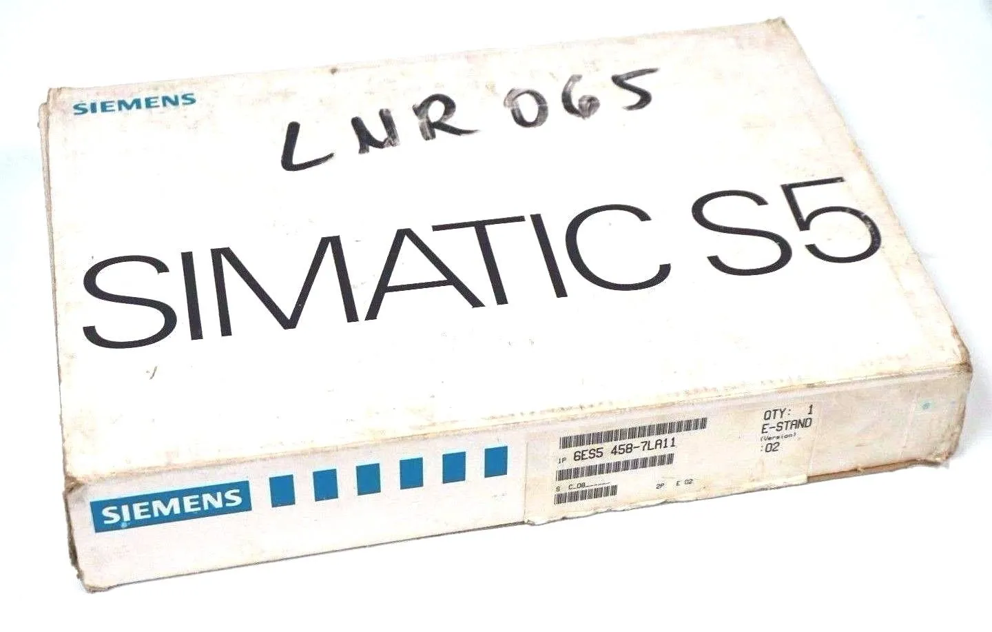 NEW SIEMENS 6ES5-458-7LA11 RELAY OUTPUT MODULE 6ES54587LA11