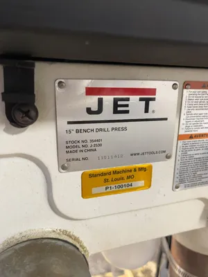 Used JET J2530 Heavy Duty & Sensitive Single Spindle Drills Ohio US | HGR 24 #938008