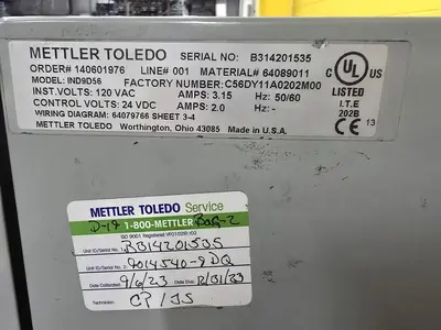 Used METTLER TOLEDO _UNKNOWN_ Checkweighers (Misc) Wisconsin US | Packer City Sales #1297953