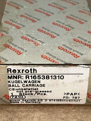 NEW Rexroth R165381310