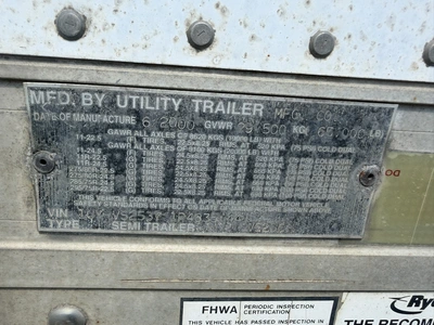 Used 2001 UTILITY _UNKNOWN_ Box Trailers Indiana US | Miedema Asset Management Group #1414393