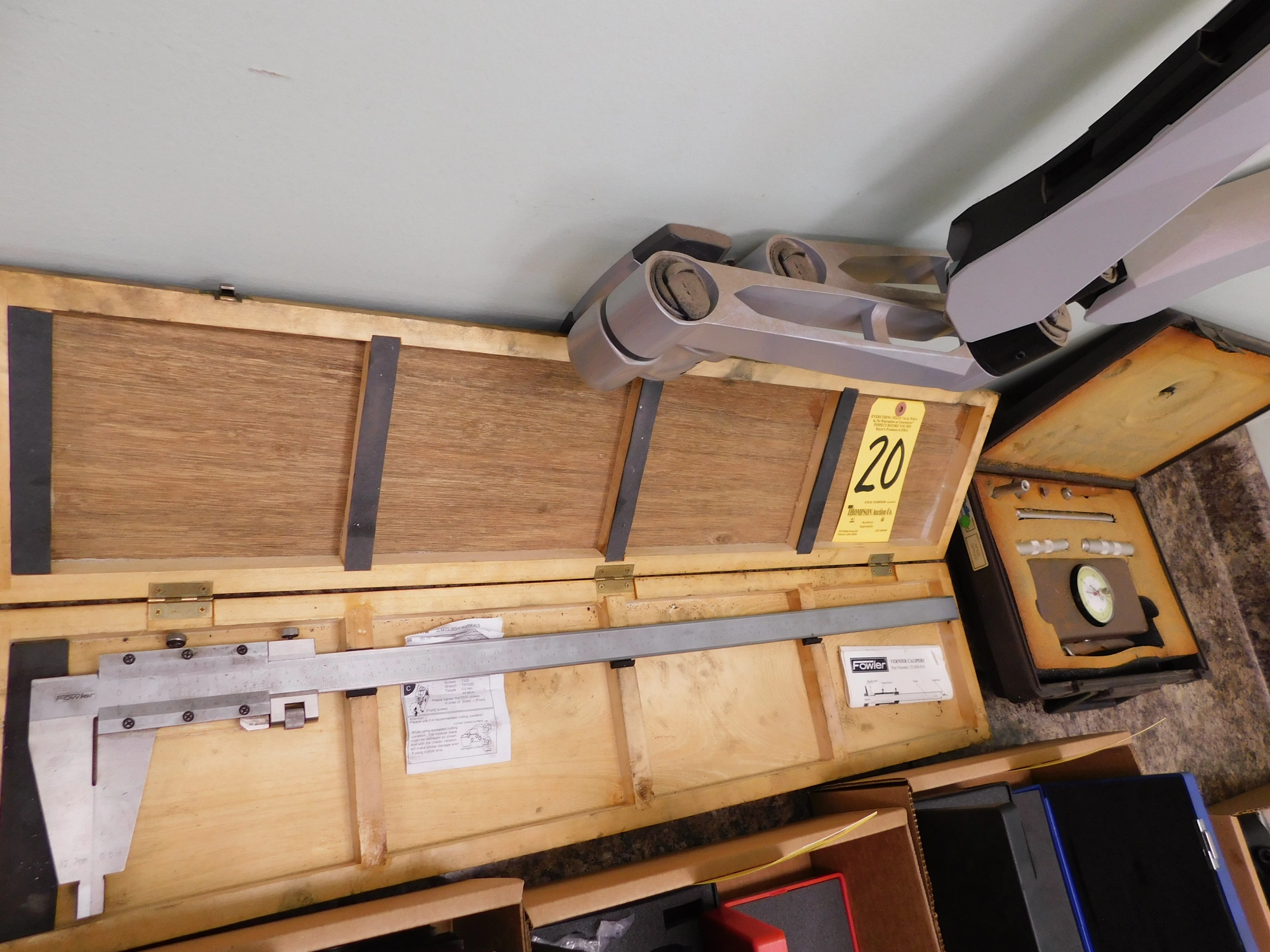 Used _UNKNOWN_ _UNKNOWN_ Vernier Calipers Indiana US | Thompson Auctioneers #1322539
