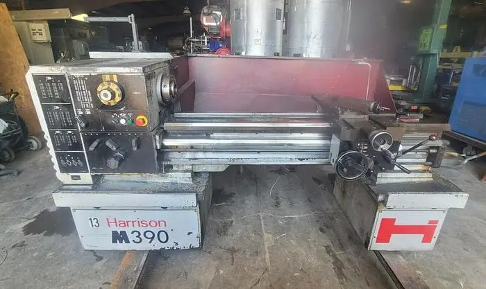 Used 1995 HARRISON M390 GH Engine Lathes Wisconsin US | Lemke Machinery Sales #523553