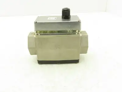 Kobold EDM-4203SC Turbine Flow Rate Meter Totalizer 1"NPT Battery Powered