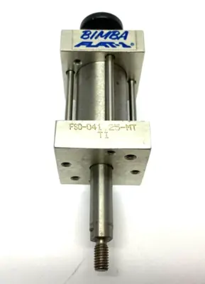 FSD-041.25-MT | Bimba  Flat-1 Square Pneumatic Cylinder 3/4" Bore 1.25" Stroke - Used