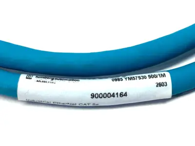 New | in-Stock Lumberg Automation Double End Ethernet Cable RJ45 900004164 Cable & Wire Michigan US | Maverick Industrial Sales #1391151