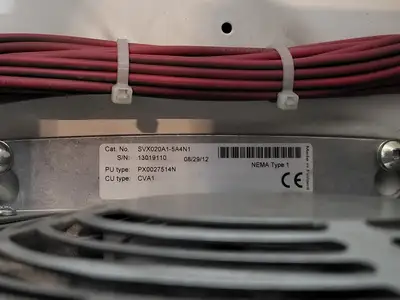 5 hp, 600 Volts, 3-Phase VFD SVX020A1-5A4N1 Bucket for Freedom 2100 MCC Frame