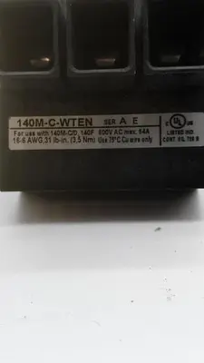 Used ALLEN-BRADLEY ALLEN-BRADLEY 140M-C-WTEN CONNECTOR Circuit Breakers | ND Industrial Surplus #1212045