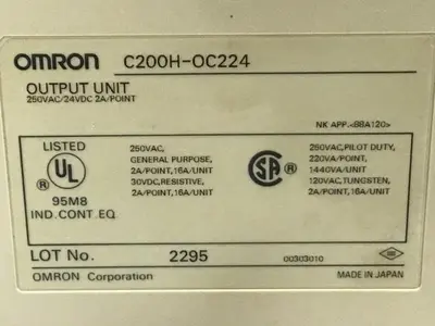 USED OMRON C200H-0C224