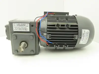 Motor Productions Intl 63 HDR 1818 EP 005 Gearmotor 5:1 Reducer 1/4Hp 230V 3PH