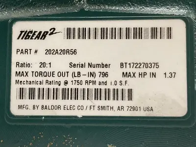 New | in-Stock DODGE 202A20R56 Speed Reducers | Surplus Asset Holdings #1204396