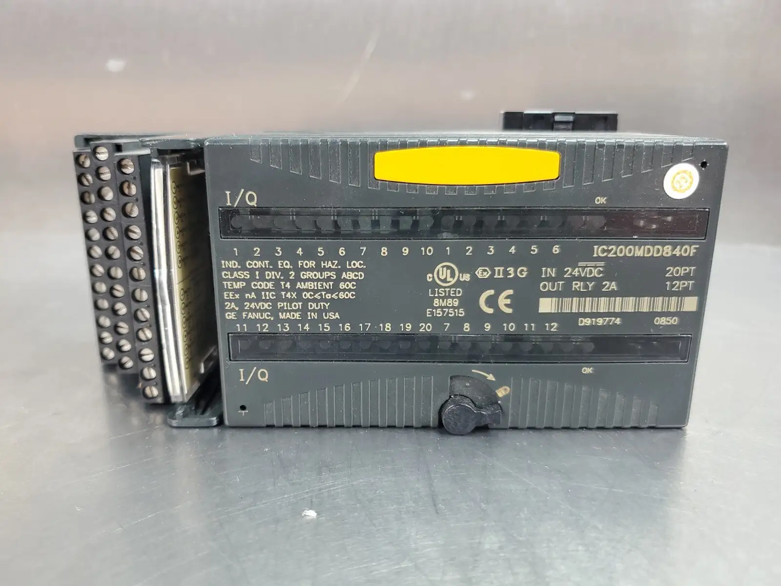 USED GE Fanuc IC200MDD840F